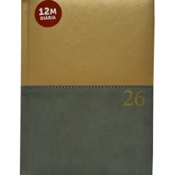 Agenda A5 Bicolor Metalizada Note! (artigo sortido)