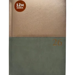 Agenda A5 Bicolor Metalizada Note! (artigo sortido)