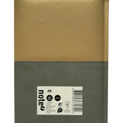 Agenda A5 Bicolor Metalizada Note! (artigo sortido)
