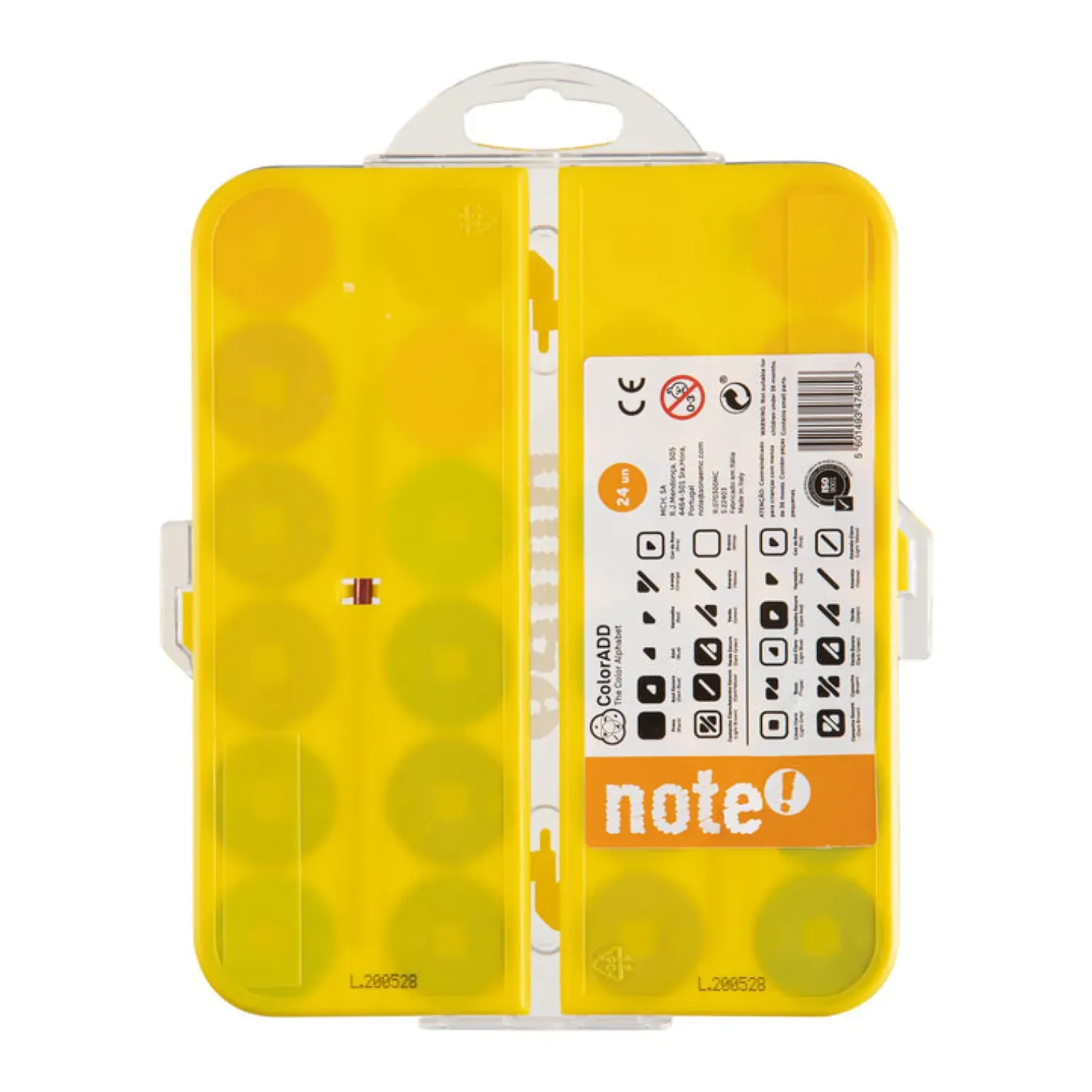 Aguarela 30mm com 24 unidades Note!
