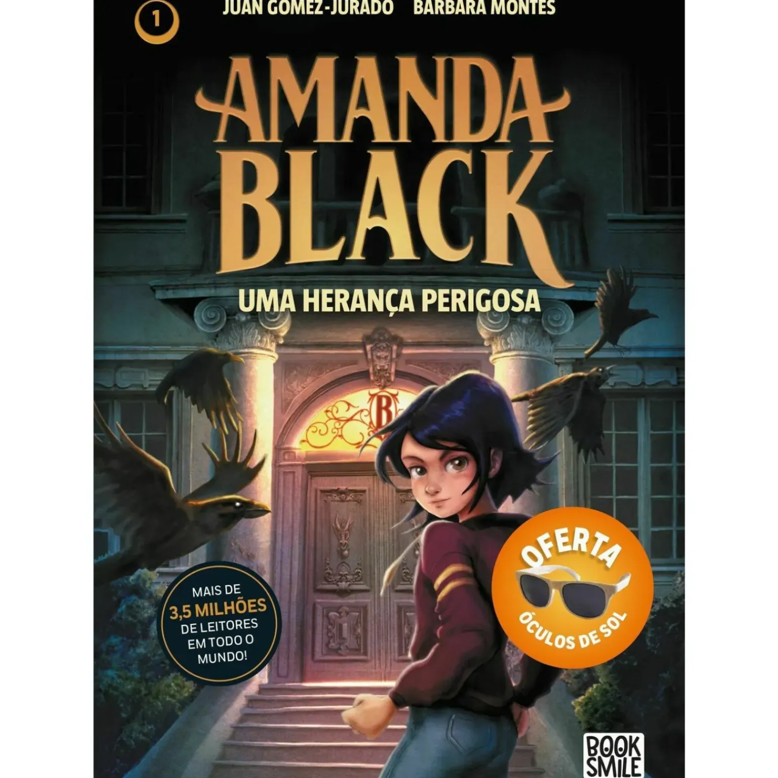 Amanda Black Nº 1 - uma Herança Perigosa de Juan Gómez-Jurado e Bárbara Montes