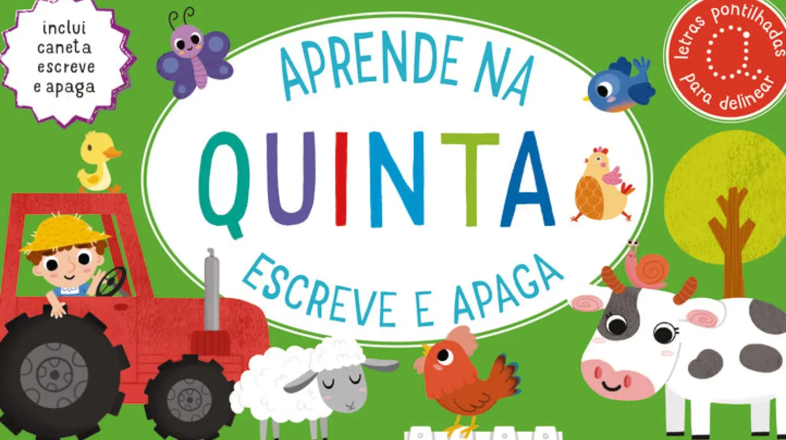 Aprende na Quinta de Lisa Mallett e Sonia Baretti - Escreve e Apaga