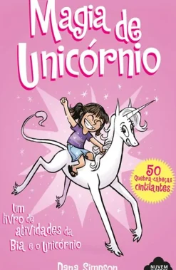 Bia e o Unicórnio - Magia do Unicórnio de Dana Simpson - 50 Quebra-cabeças Cintilantes