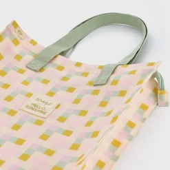 Bolsa Quadrados Coloridos - Hello Sunshine