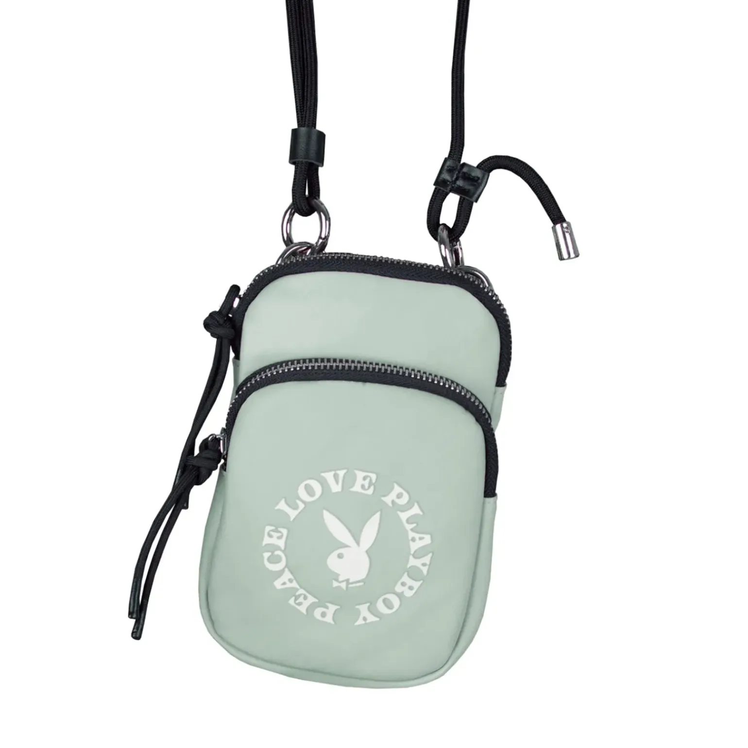Bolsa Telem Peace&Love Green Playboy