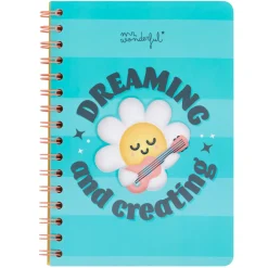Caderno A5 3D - Dreaming And Creating
