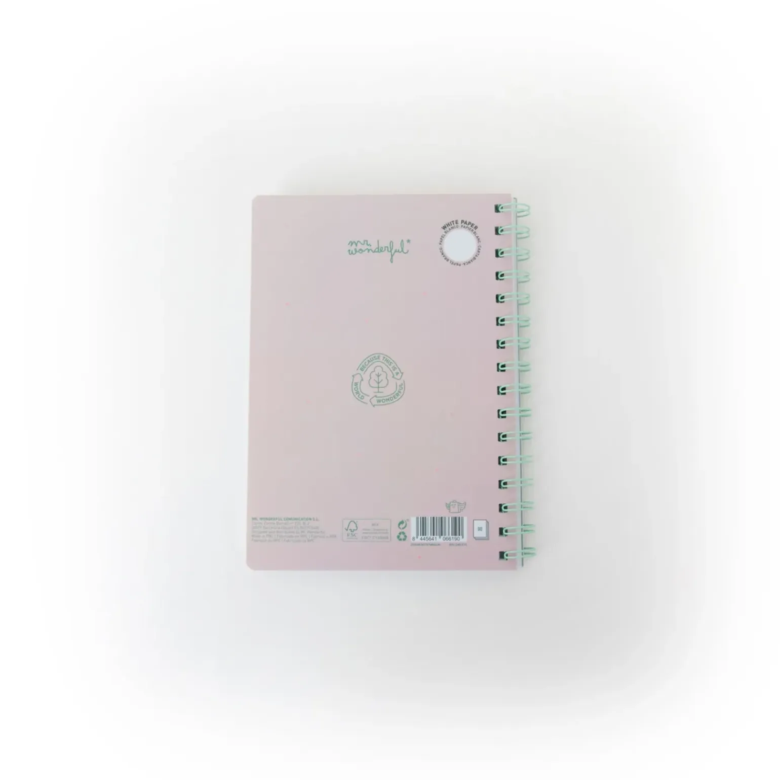 Caderno A5 3D - Pêssego