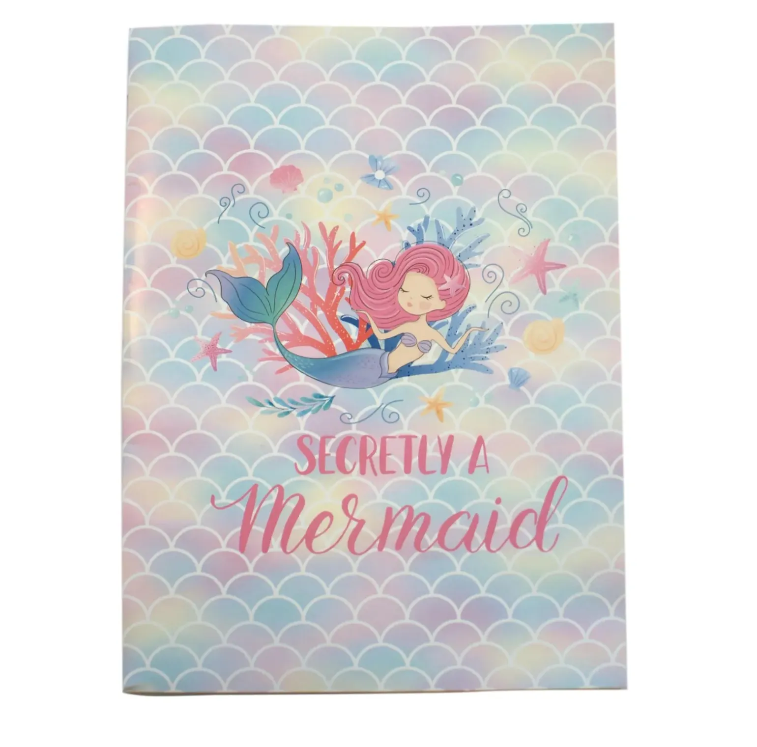 Caderno Espiral A4 Capa Dura Pautado 100F Mermaid Note!