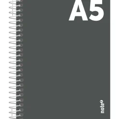 Caderno Espiral A5 80 Folhas 70G Liso Tecnoline Note!