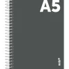 Caderno Espiral A5 80 Folhas 70G Pautado Tecnoline Note!