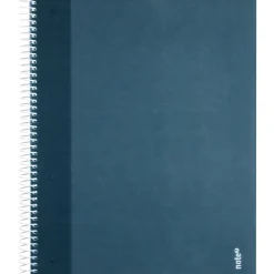 Caderno Espiral A5 Pautado Azul Escuro