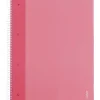 Caderno Espiral A4 Pautado Rosa