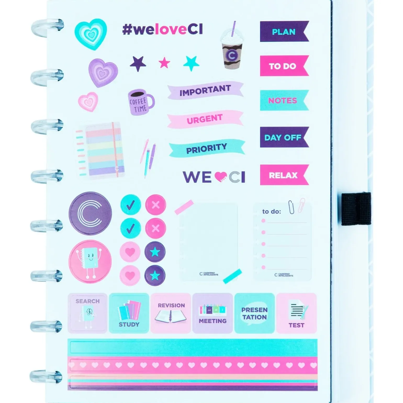 Caderno Inteligente A5 Ice Blue Ci