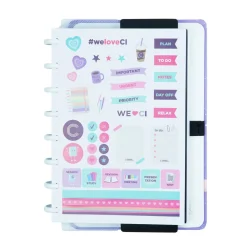 Caderno Inteligente A5 Purple Galaxy Gocase