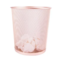 Cesto Papeis Rose Gold