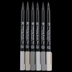 Conjunto de 6 Marcadores Sakura Koi Coloring Brush