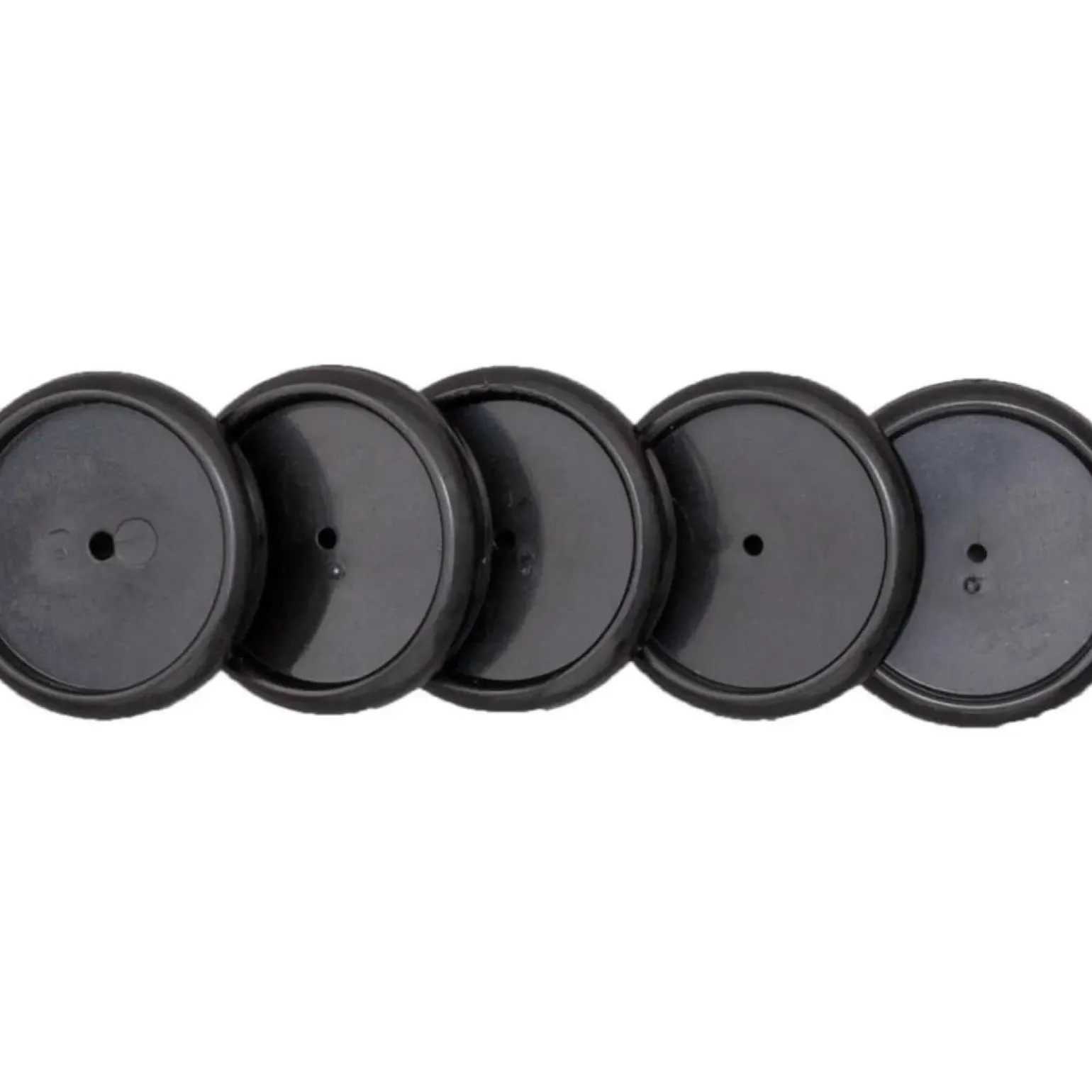 Discos e Elástico para Caderno Inteligente 2,3Cm Preto