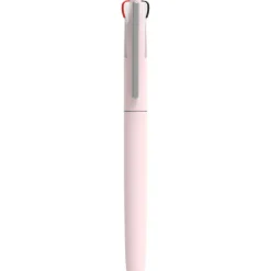 Esferográfica 3 cores Starflo MBP-801 rosa pastel