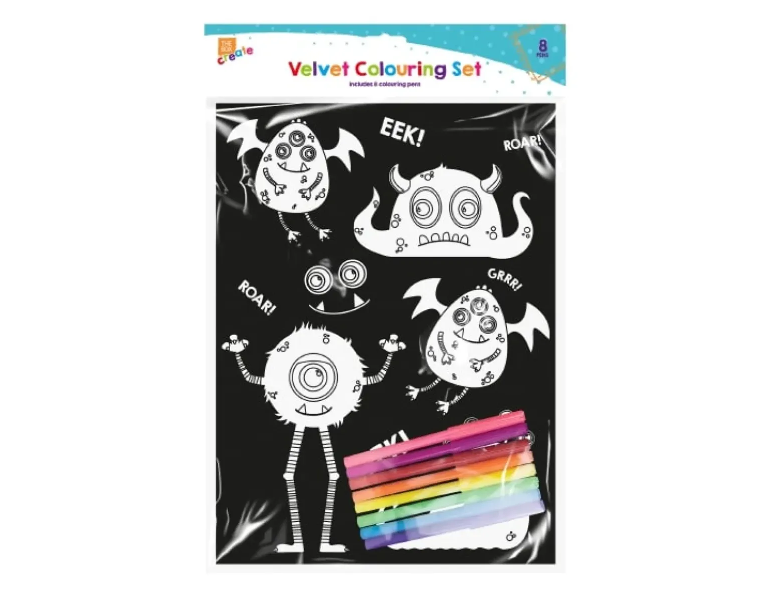 Kit Colorir Velvet Com Canetas Filtro