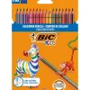 Lápis Cor Bic Kids Evolution Stripes 18 Unidades