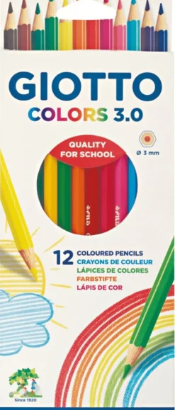 Lápis Cor Fila Colors 3.0 12 unidades Giotto