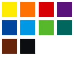 Marcador Colorir Noris Ponta Fibra 10 Unidades Staedtler
