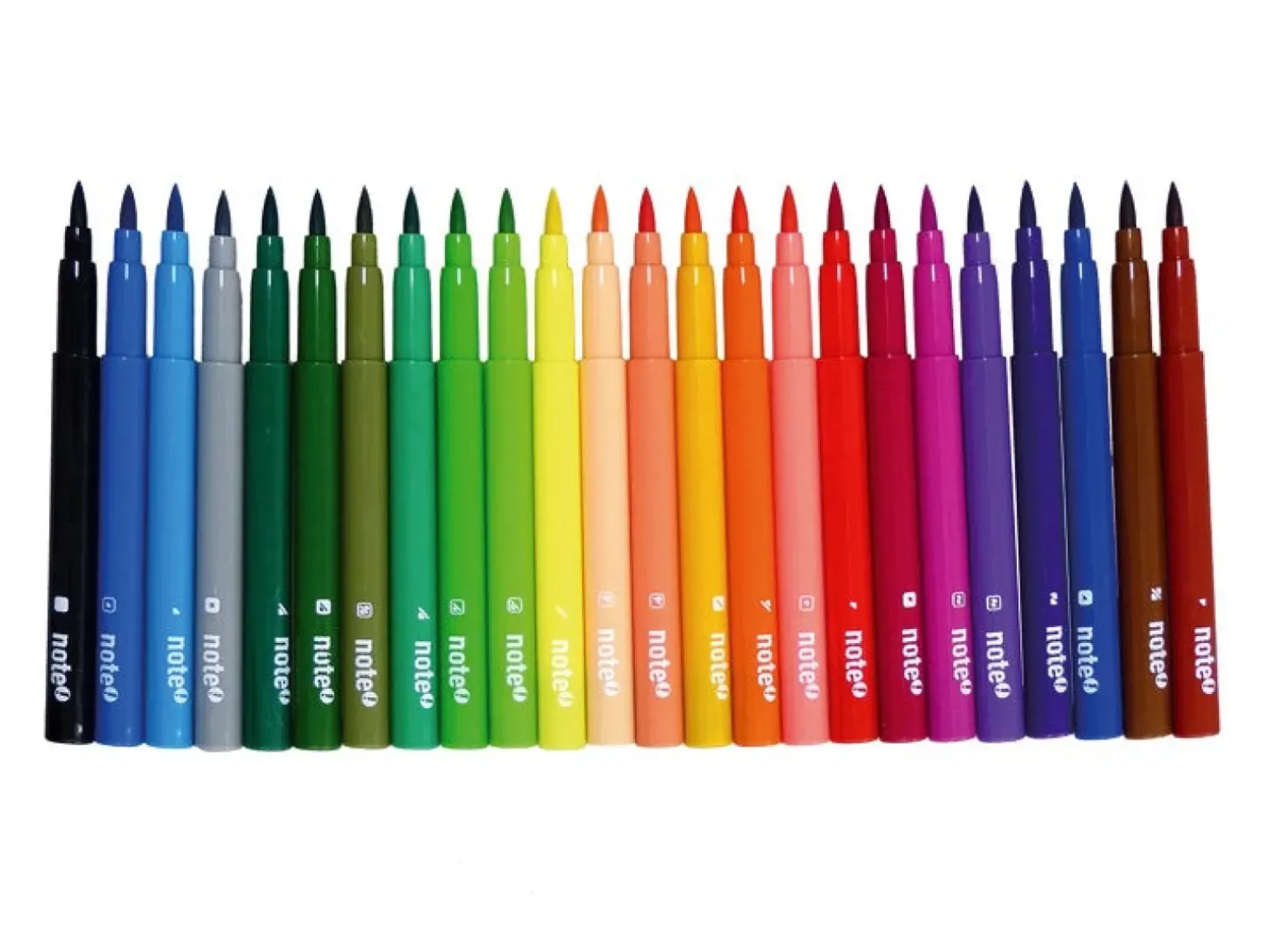 Marcadores de Colorir Laváveis 24 unidades Note!