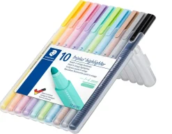 Marcadores Triplus Pastel&Vintage 10 unidades Staedtler
