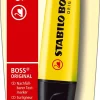 Marcador Fluorescente Amarelo Stabilo Boss