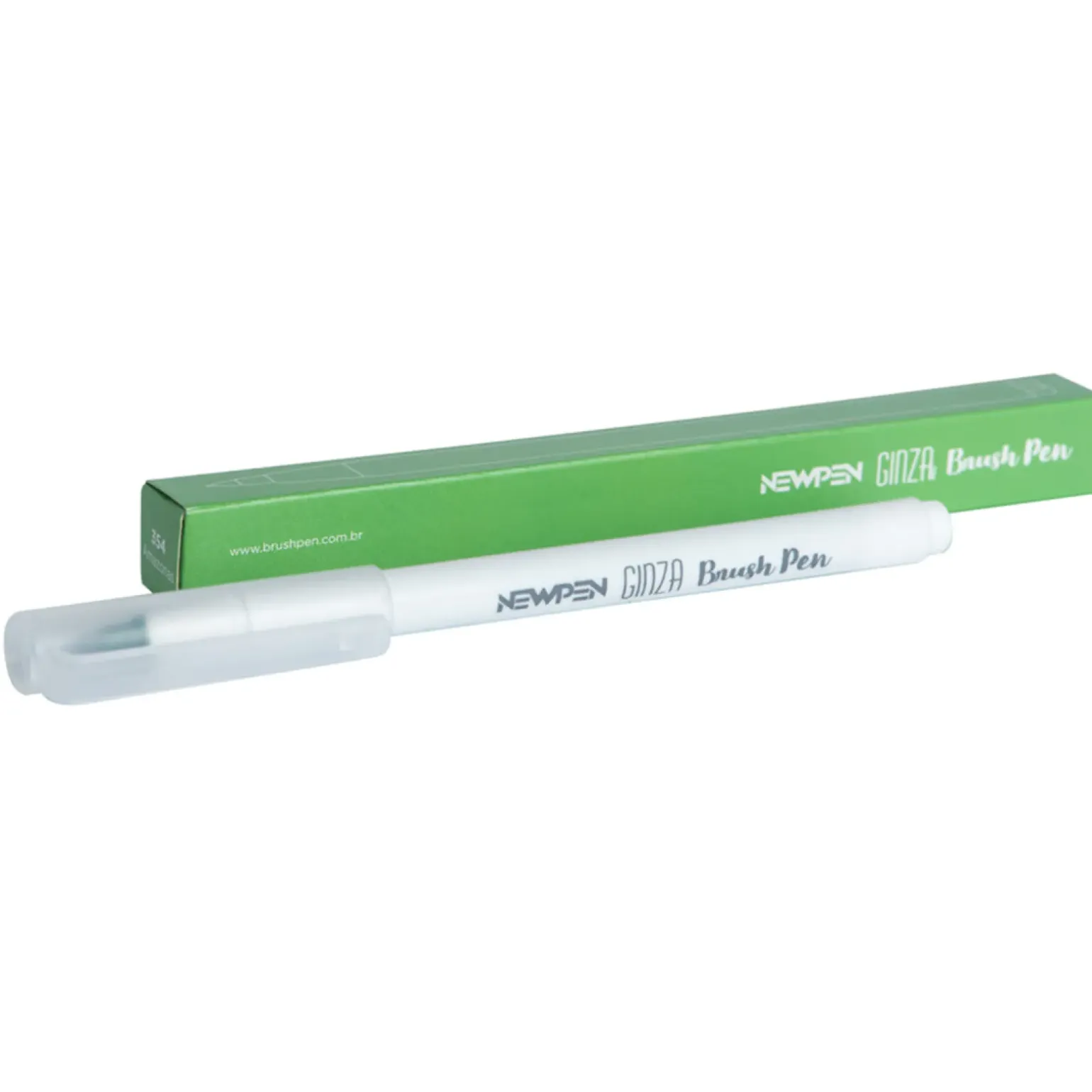 Marcador Ginza Pro Brush Pen Verde Escuro Newpen