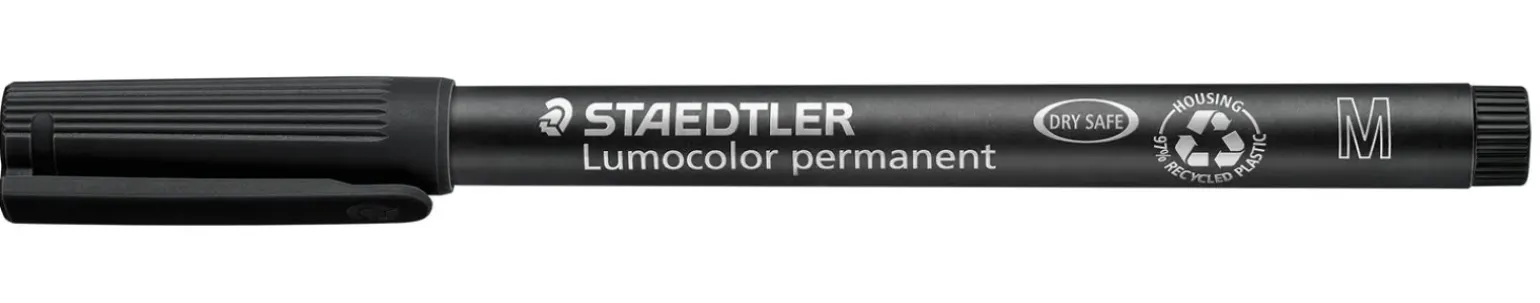 Marcador Permanente Lumocolor 1Mm Preto