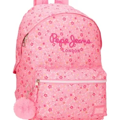 Mochila Adaptada 42Cm Alenka Rosa Pepe Jeans