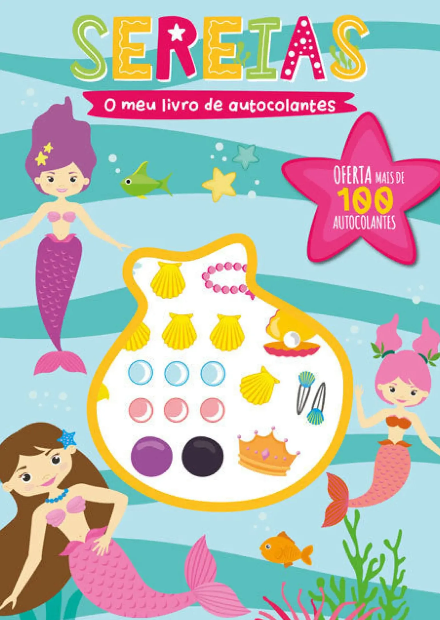 O Meu Livro Autocolantes - Sereias