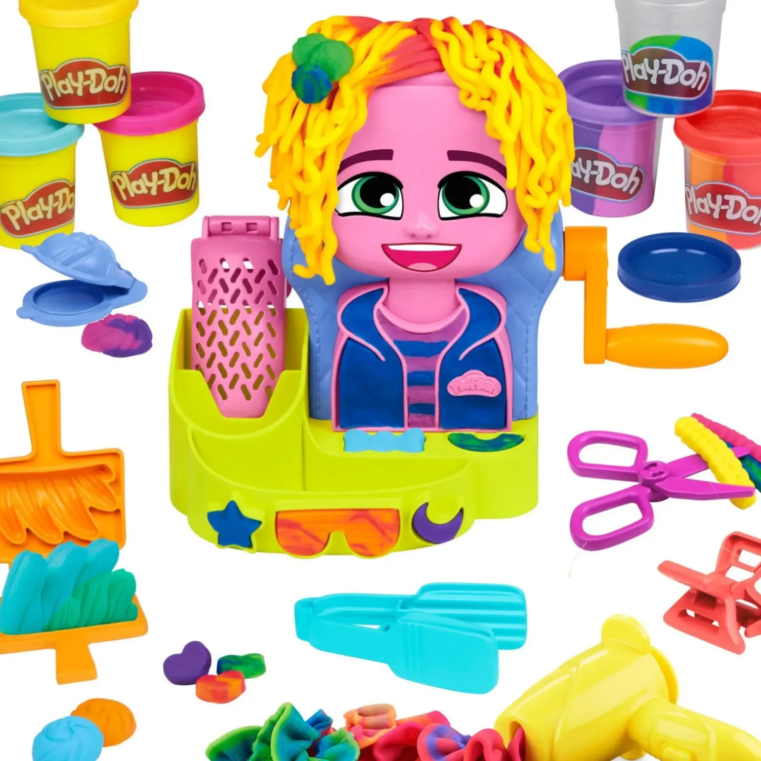 Play-Doh Cabelos Coloridos Com Estilo