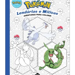 Pokémon - Lendárias e Míticas Aventuras para Colorir