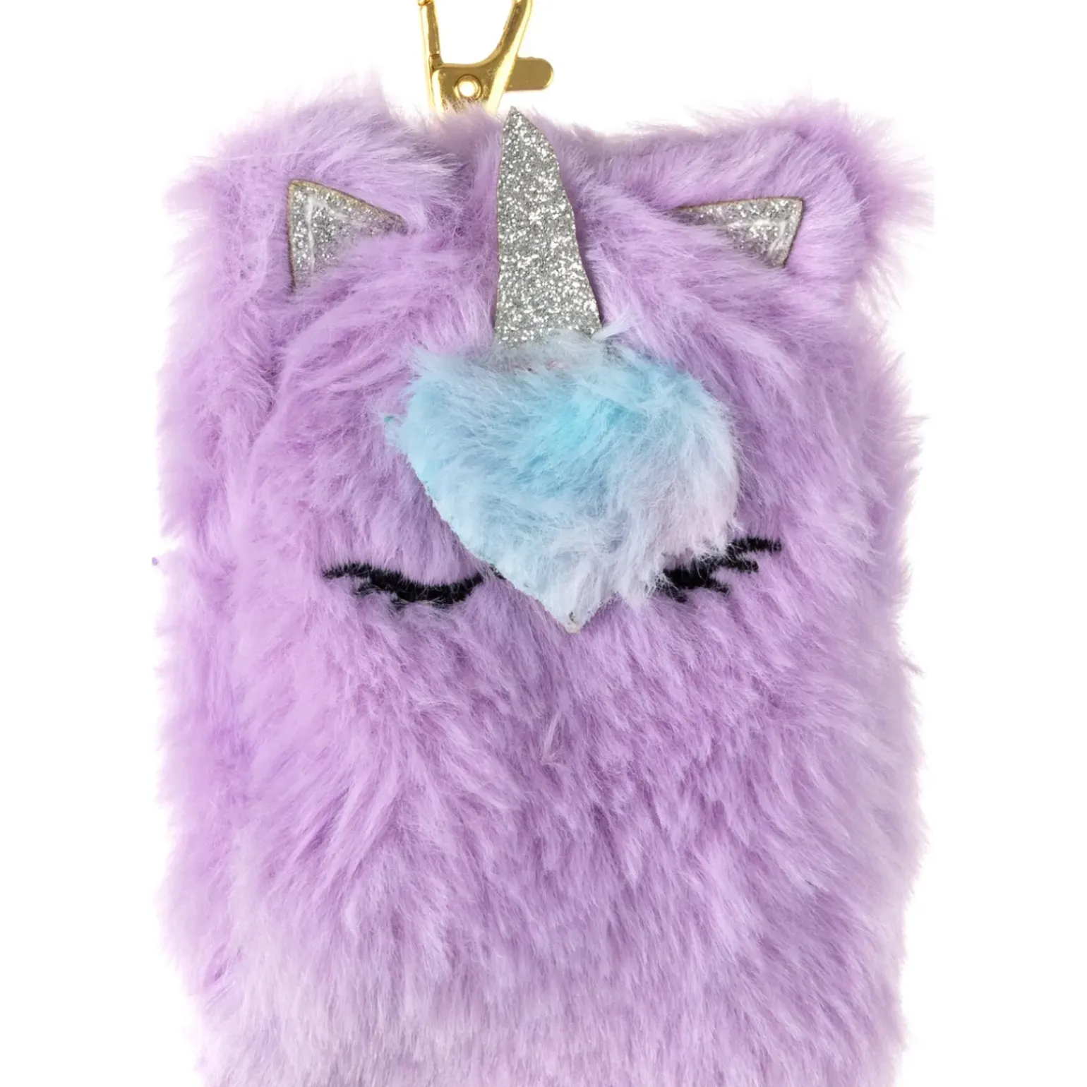 Porta Moedas Peluche Lilás
