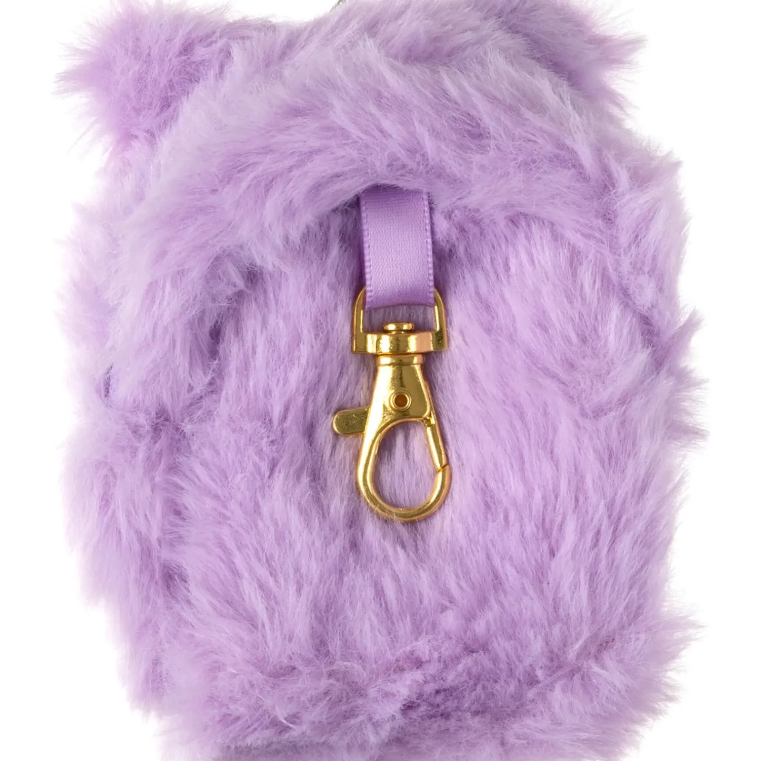 Porta Moedas Peluche Lilás