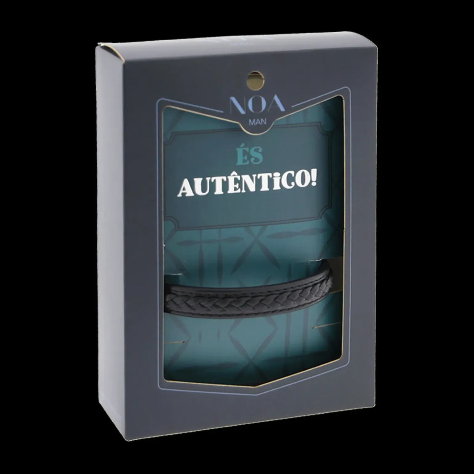 Pulseira Entrançada Preta - És Auténtico
