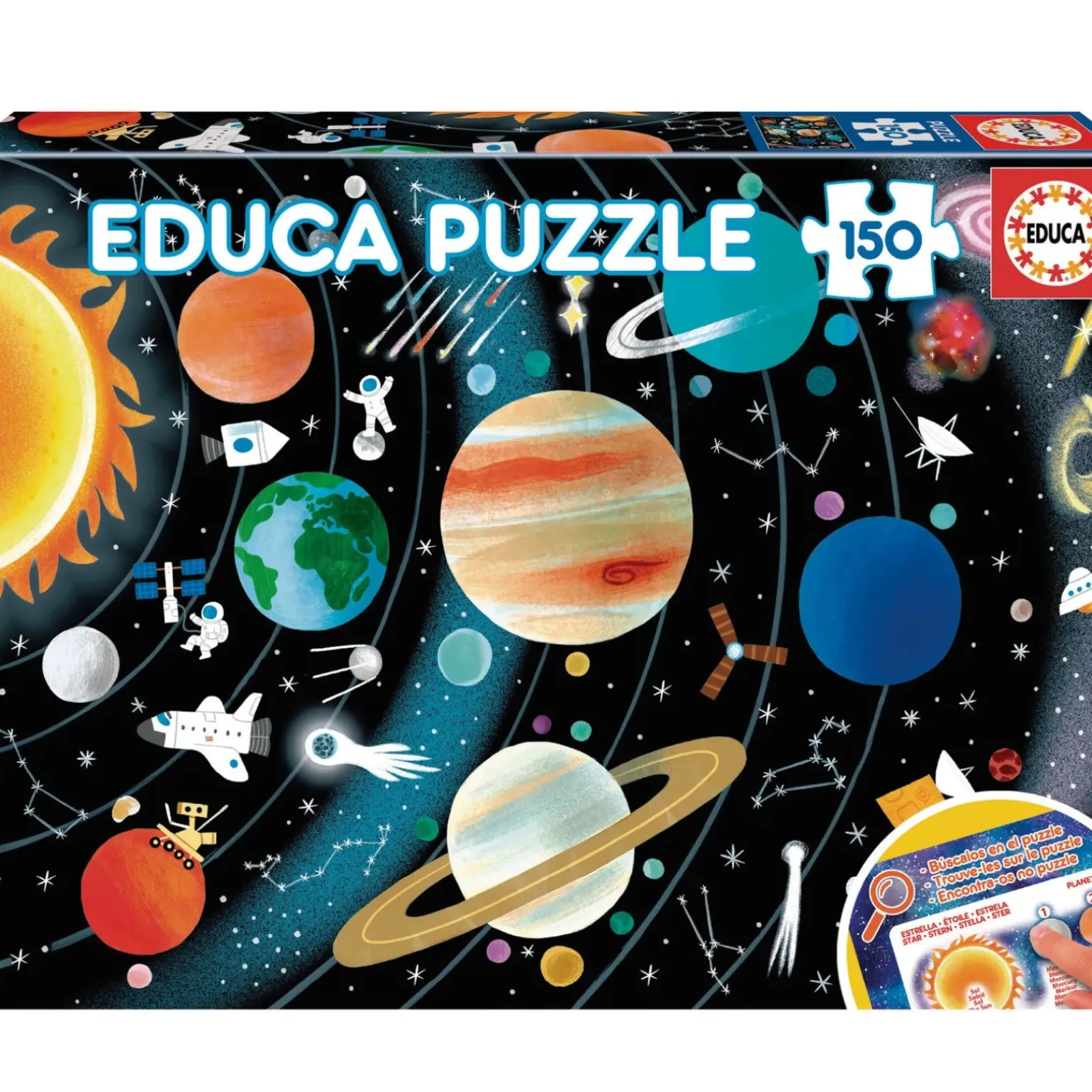 Puzzle 150 Peças Sistema Solar Educa