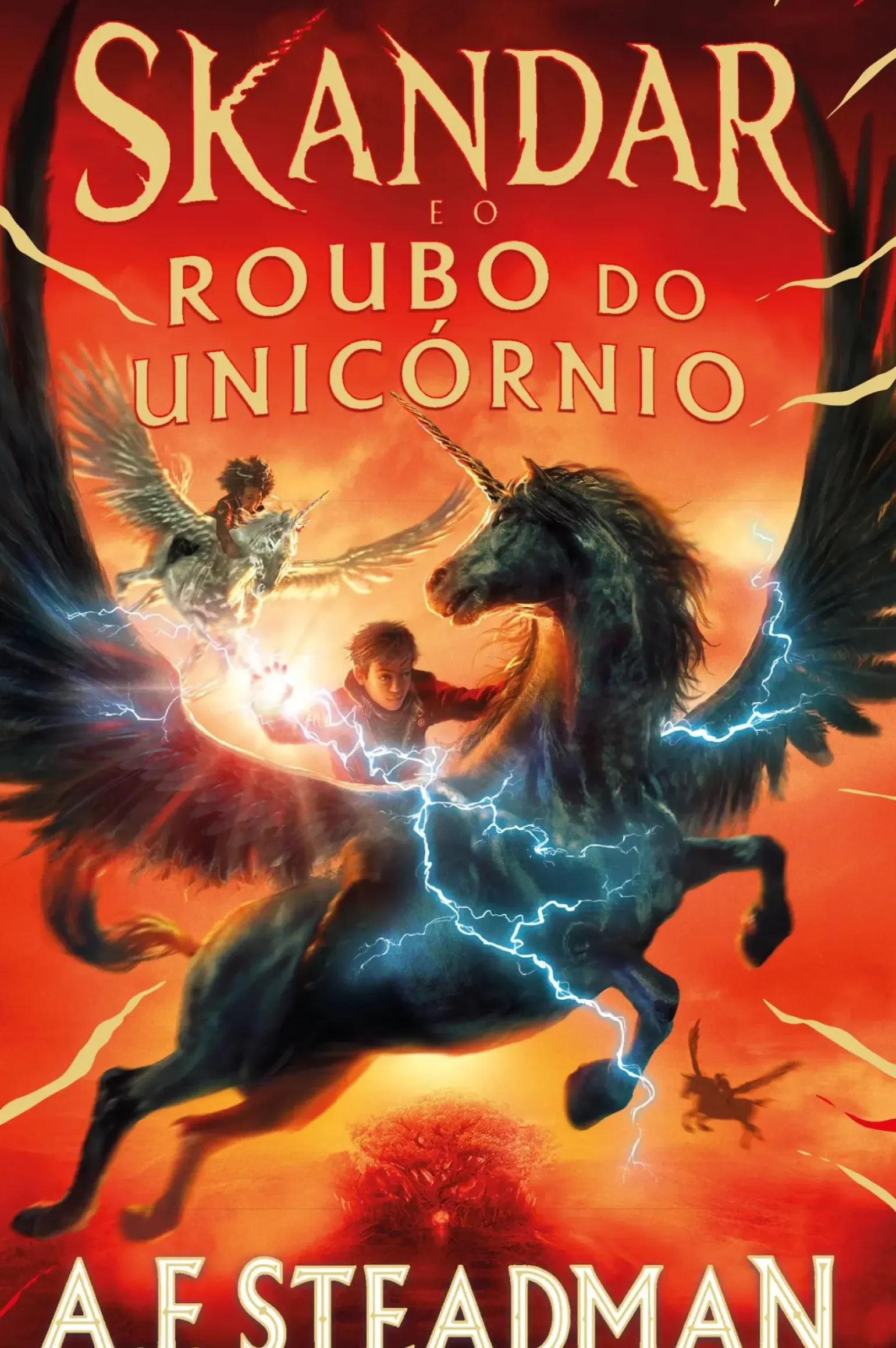 Skandar e o Roubo do Unicórnio de A.F. Steadman